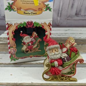 Enesco Santa Claus 1986 Sandi‎ zaminski 871354 slei